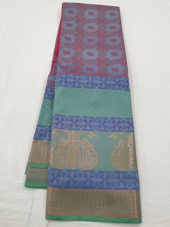 Kanchipuram Blended Fancy Silk Sarees 076