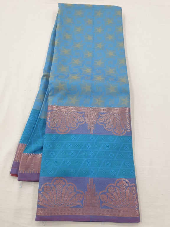 Kanchipuram Blended Fancy Silk Sarees 124