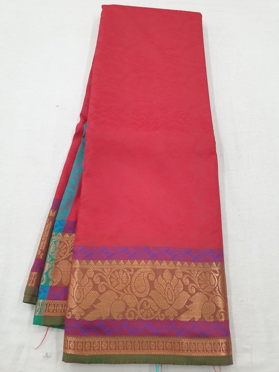 Kanchipuram Blended Fancy Silk Sarees 354