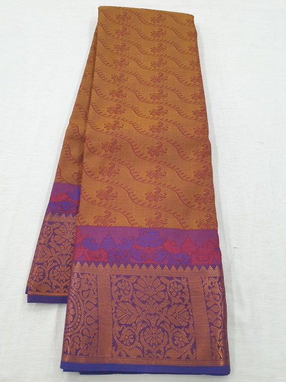 Kanchipuram Blended Fancy Silk Sarees 455