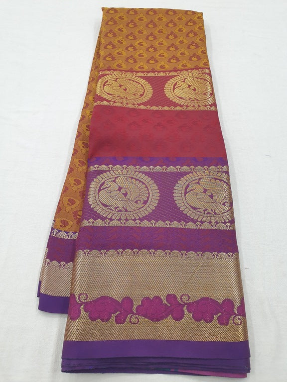 Kanchipuram Blended Fancy Silk Sarees 458