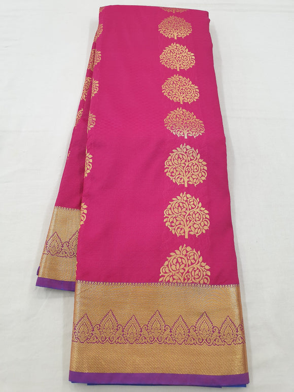 Kanchipuram Blended Fancy Soft Silk Sarees 181