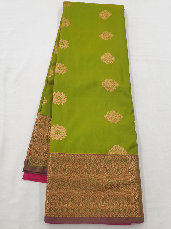 Kanchipuram Blended Fancy Soft Silk Sarees 211