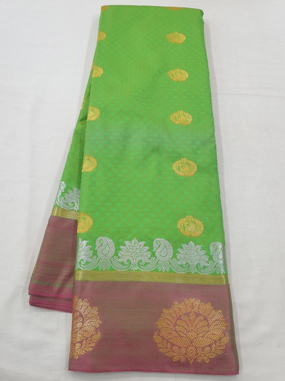 Kanchipuram Blended Fancy Soft Silk Sarees 283