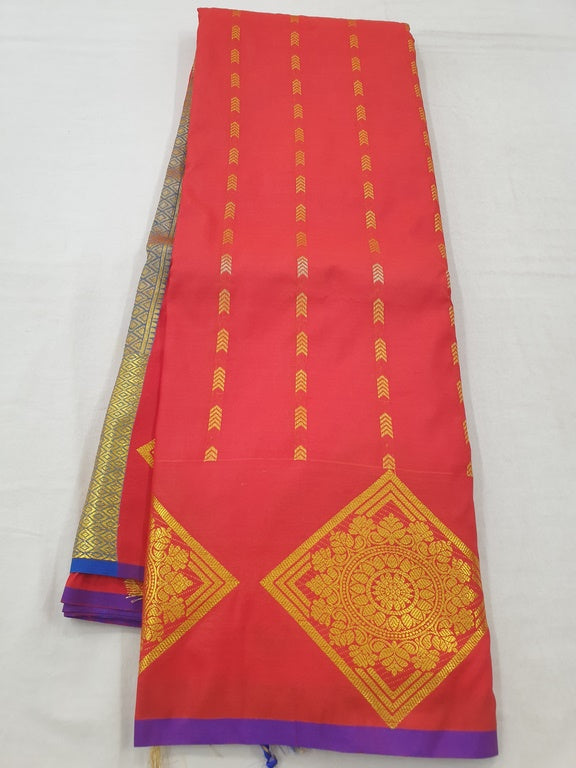 Kanchipuram Blended Fancy Soft Silk Sarees 284