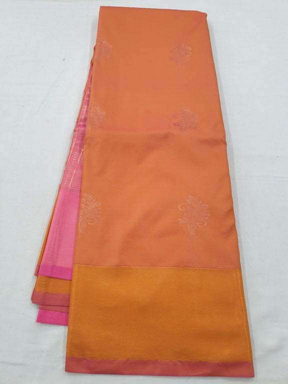 Kanchipuram Blended Fancy Soft Silk Sarees 442