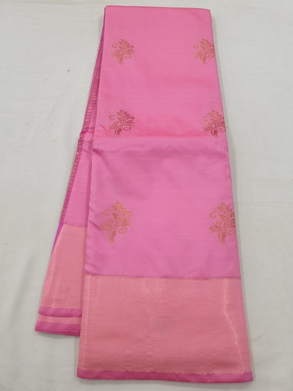 Kanchipuram Blended Fancy Soft Silk Sarees 443