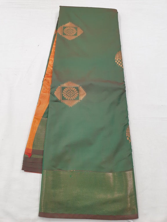 Kanchipuram Blended Fancy Soft Silk Sarees 444