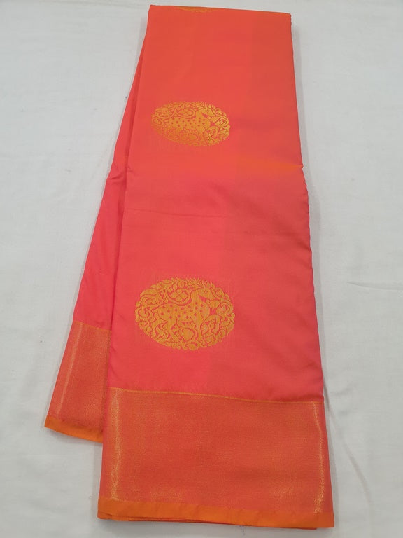 Kanchipuram Blended Fancy Soft Silk Sarees 449