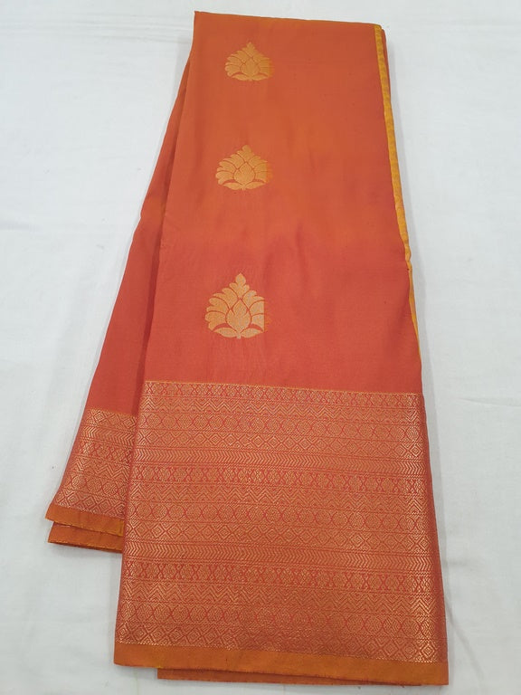 Kanchipuram Blended Fancy Soft Silk Sarees 455