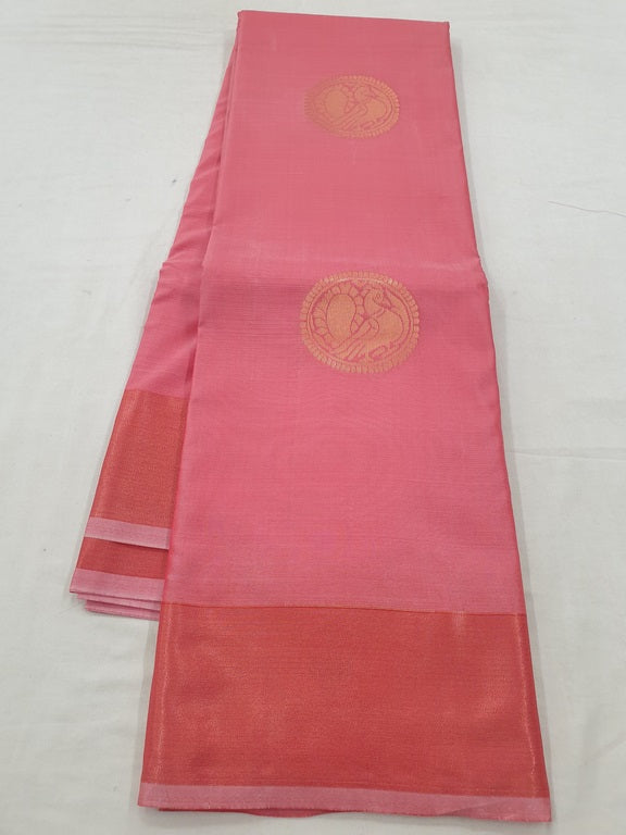 Kanchipuram Blended Fancy Soft Silk Sarees 458