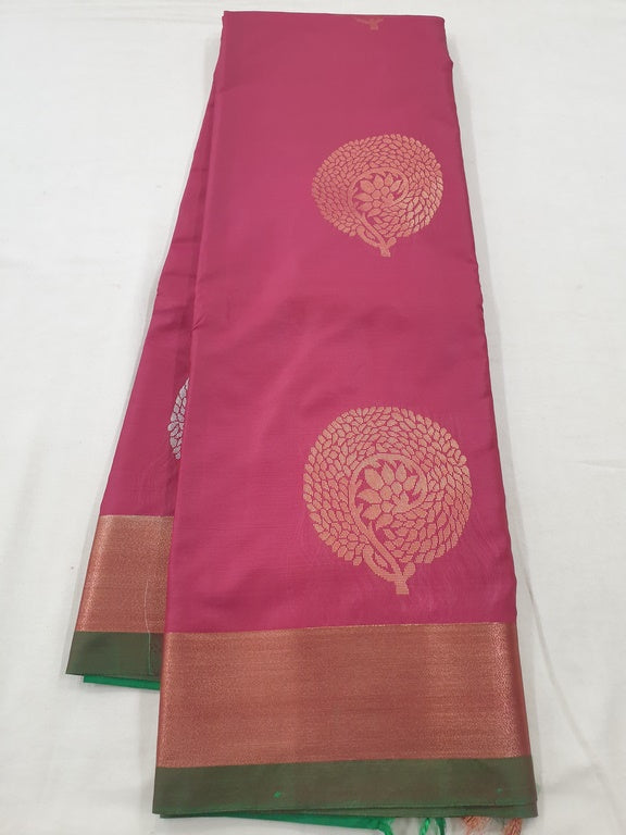 Kanchipuram Blended Fancy Soft Silk Sarees 460