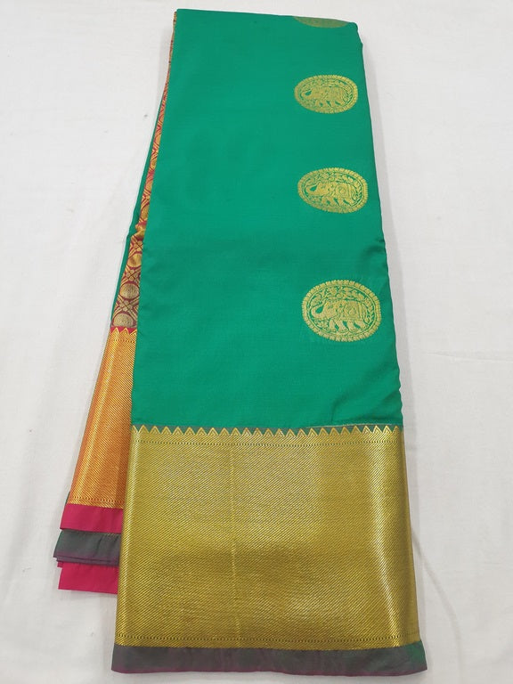 Kanchipuram Blended Fancy Soft Silk Sarees 463