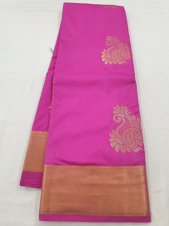 Kanchipuram Blended Fancy Soft Silk Sarees 466
