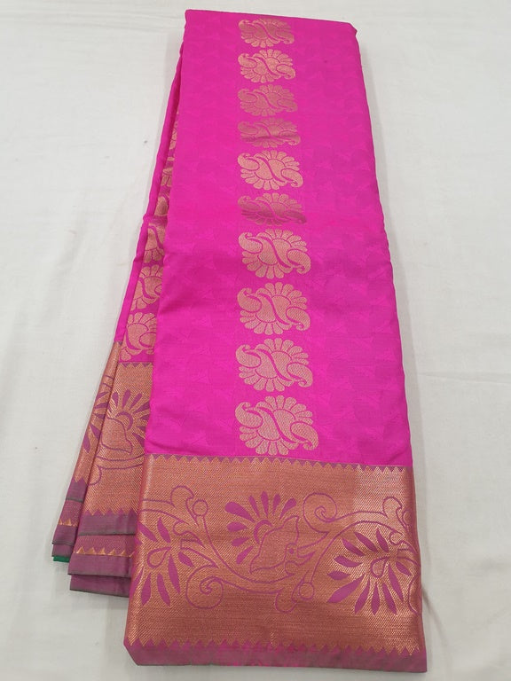 Kanchipuram Blended Fancy Soft Silk Sarees 492