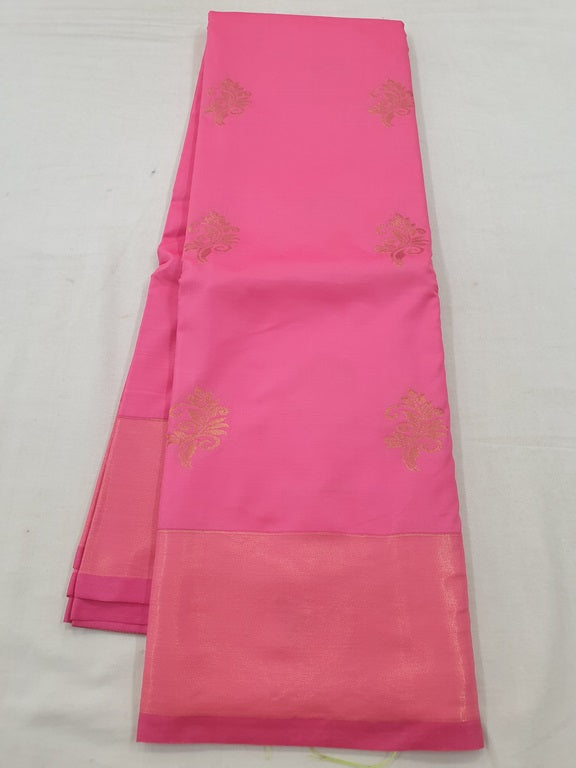 Kanchipuram Blended Fancy Soft Silk Sarees 495