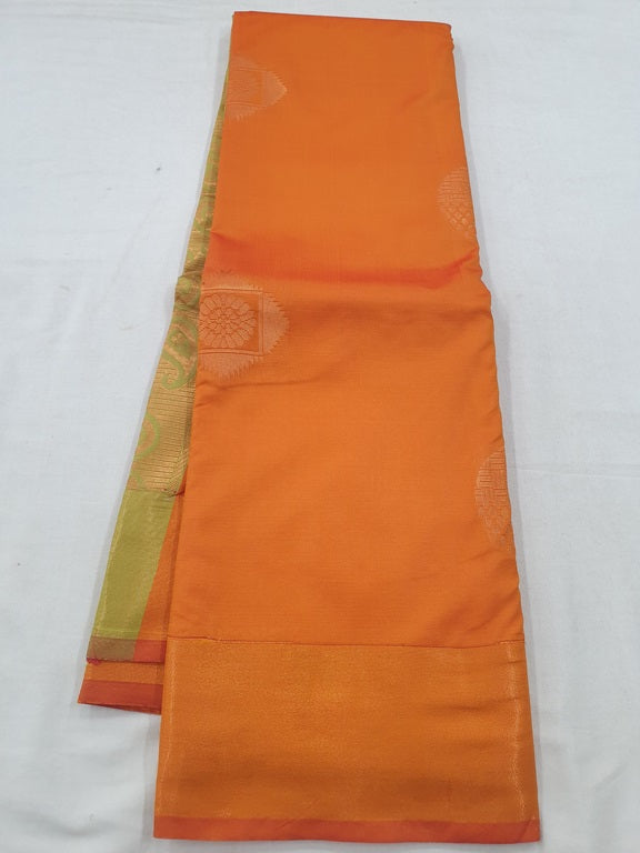 Kanchipuram Blended Fancy Soft Silk Sarees 497