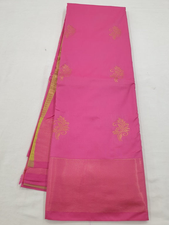 Kanchipuram Blended Fancy Soft Silk Sarees 501