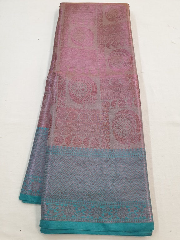 Kanchipuram Blended Fancy Tissue Silk Sarees 295
