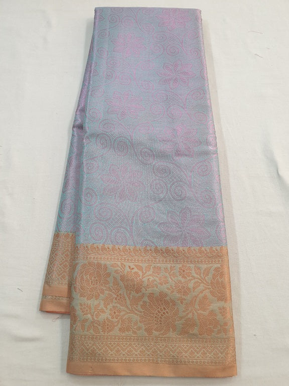 Kanchipuram Blended Fancy Tissue Silk Sarees 298