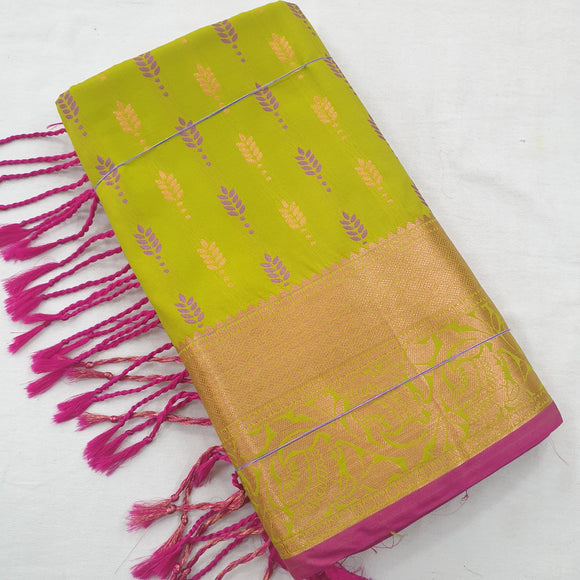 Kanchipuram Blended Fancy Silk Sarees 1345