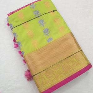 Kanchipuram Blended Fancy Silk Sarees 1354
