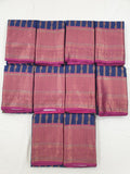 Kanchipuram Blended Fancy Bridal Silk Sarees 090