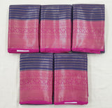 Kanchipuram Blended Fancy Silk Sarees 1384