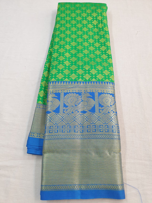 Kanchipuram Blended Silver Tissue Silk Sarees 013