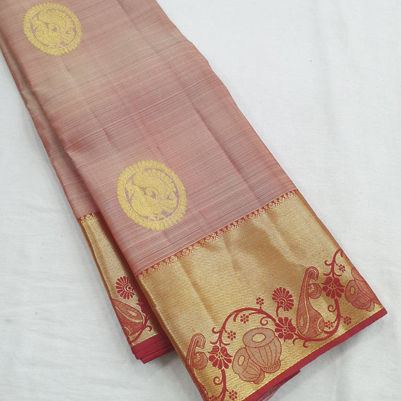 Kanchipuram Pure Handloom Fancy Silk Saree 102