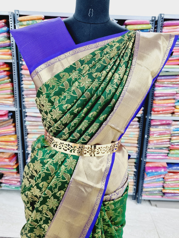 Kanchipuram Pure Handloom Bridal Silk Saree 077