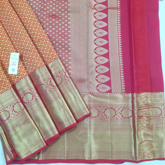 Kanchipuram Pure Bridal Silk Saree 249