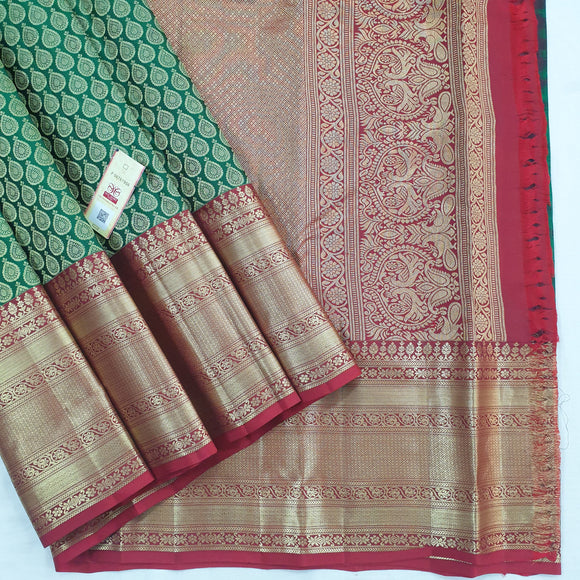 Kanchipuram Pure Bridal Silk Saree 255