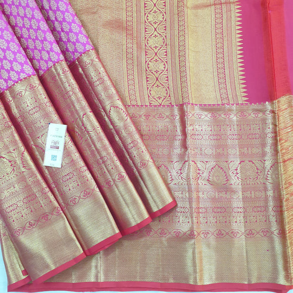 Kanchipuram Pure Bridal Silk Saree 256