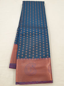 Kanchipuram Blended Fancy Bridal Silk Sarees 003