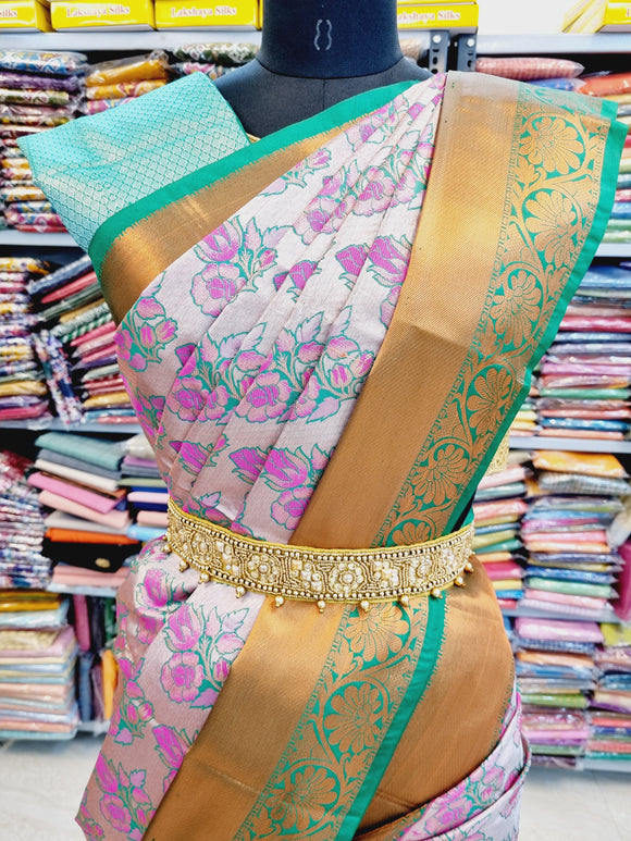 Kanchipuram Blended Soft Silk Sarees 127