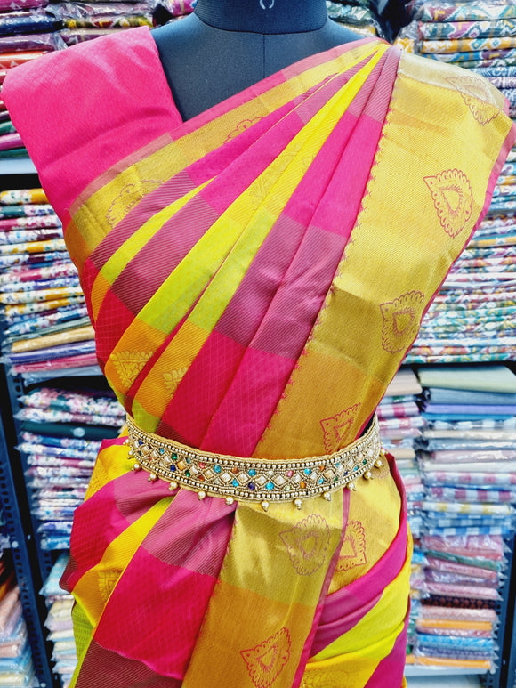 Kanchipuram Blended Soft Silk Sarees 128