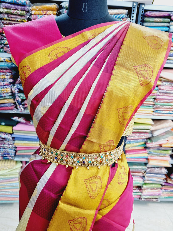 Kanchipuram Blended Soft Silk Sarees 133