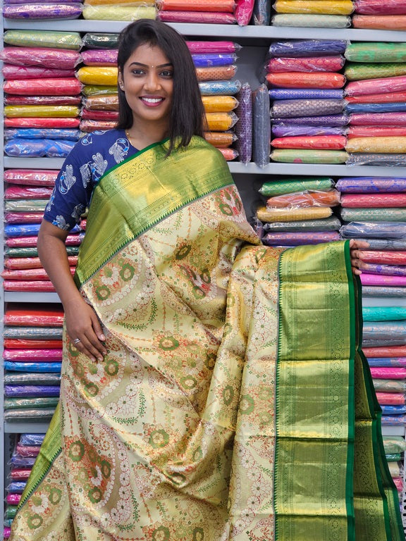 Kanchipuram Pure Handloom Tissue Silk Sarees 009