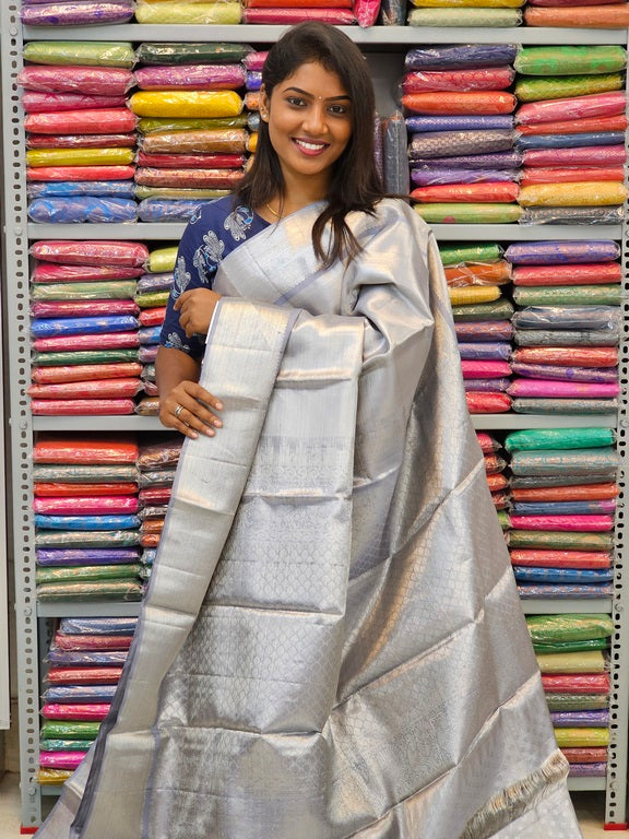 Kanchipuram Pure Handloom Tissue Silk Sarees 002
