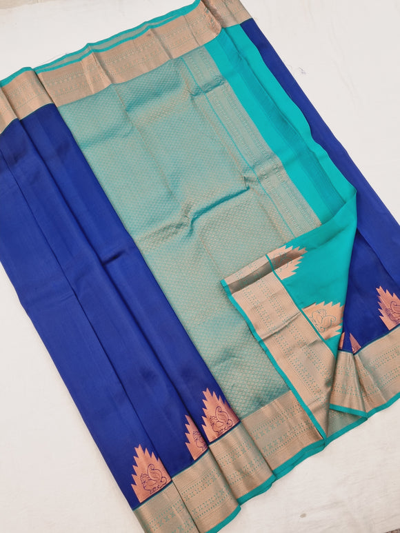 Kanchipuram Blended Fancy Soft Silk Sarees 155