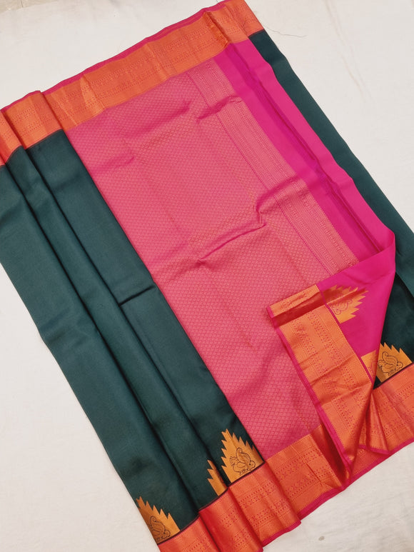 Kanchipuram Blended Fancy Soft Silk Sarees 162