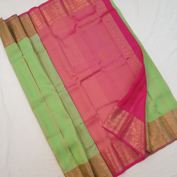 Kanchipuram Blended Fancy Soft Silk Sarees 163