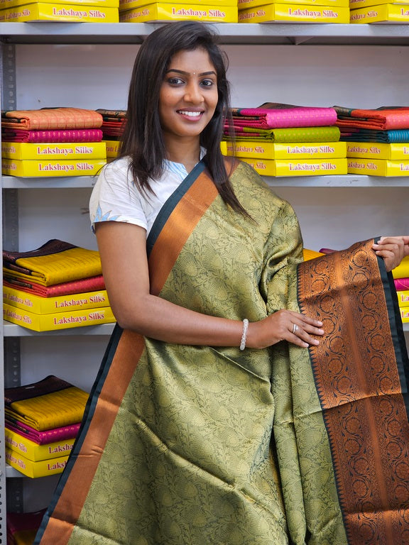 Kanchipuram Blended Korvai Fancy Silk Sarees 144
