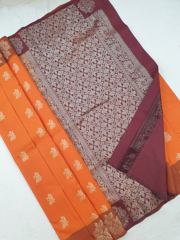 Kanchipuram Mixed Fancy Soft Silk Sarees 071