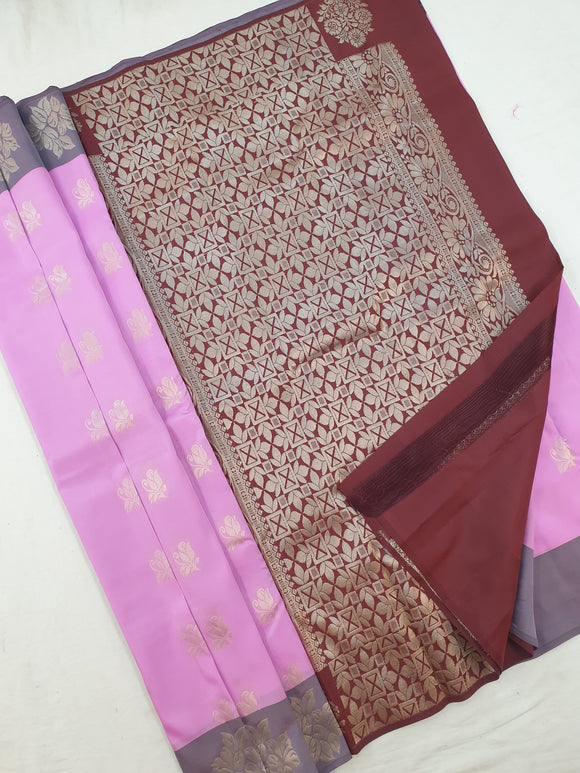 Kanchipuram Mixed Fancy Soft Silk Sarees 075