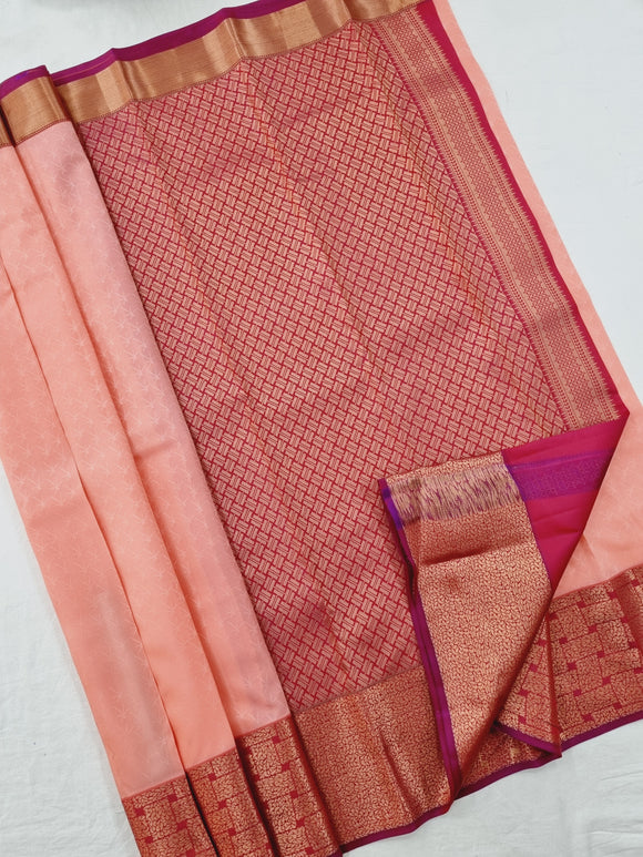 Kanchipuram Blended Fancy Soft Silk Sarees 172