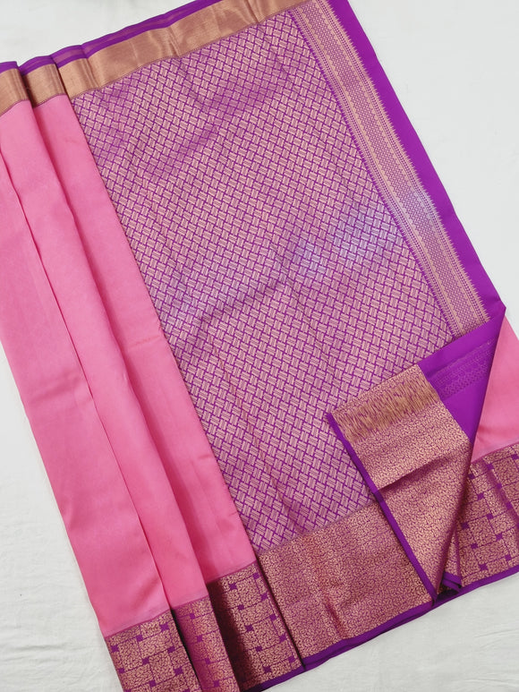 Kanchipuram Blended Fancy Soft Silk Sarees 190