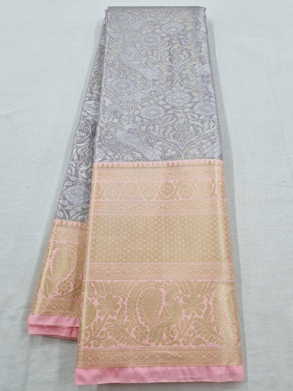 Kanchipuram Blended Fancy Tissue Silk Sarees 377