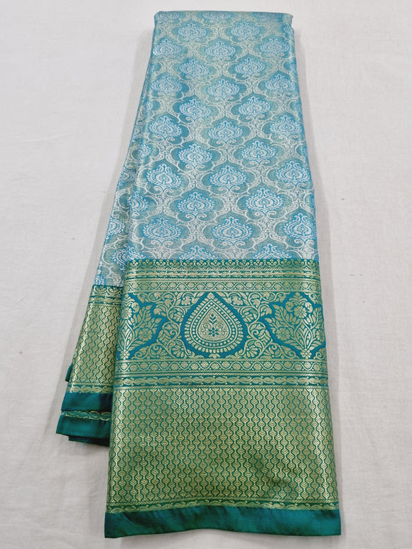 Kanchipuram Blended Fancy Tissue Silk Sarees 406